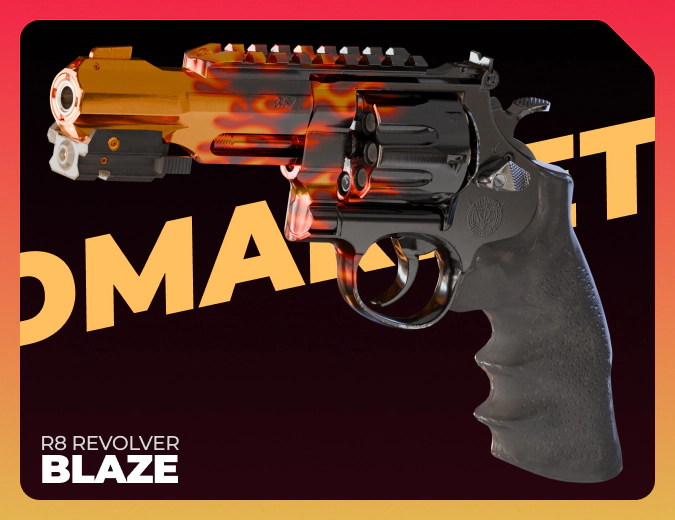R8 Revolver Blaze